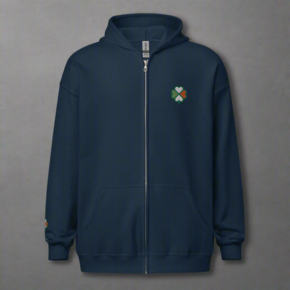 Eirin Apparel Women's Hoodie Women's Signature Hibernian Premium Zip Up Hoodie