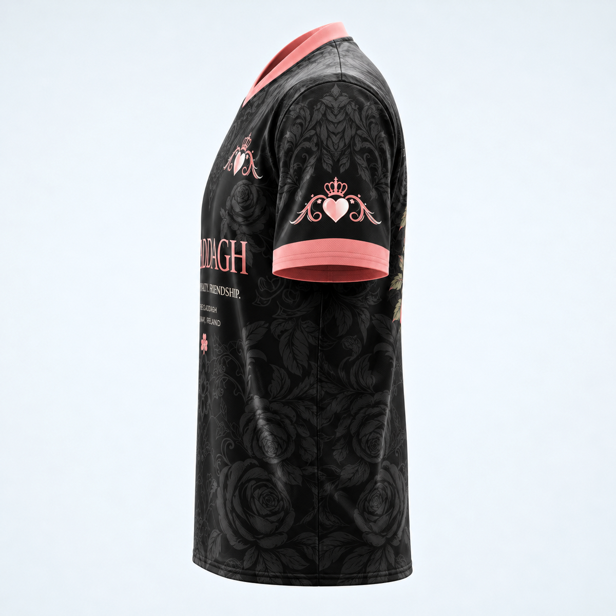 Eirin Apparel Women's Jersey 'Claddagh Rose' Jersey