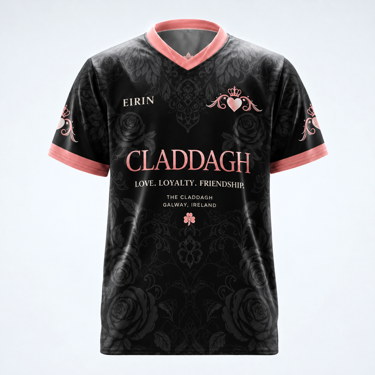 Eirin Apparel Women's Jersey 'Claddagh Rose' Jersey