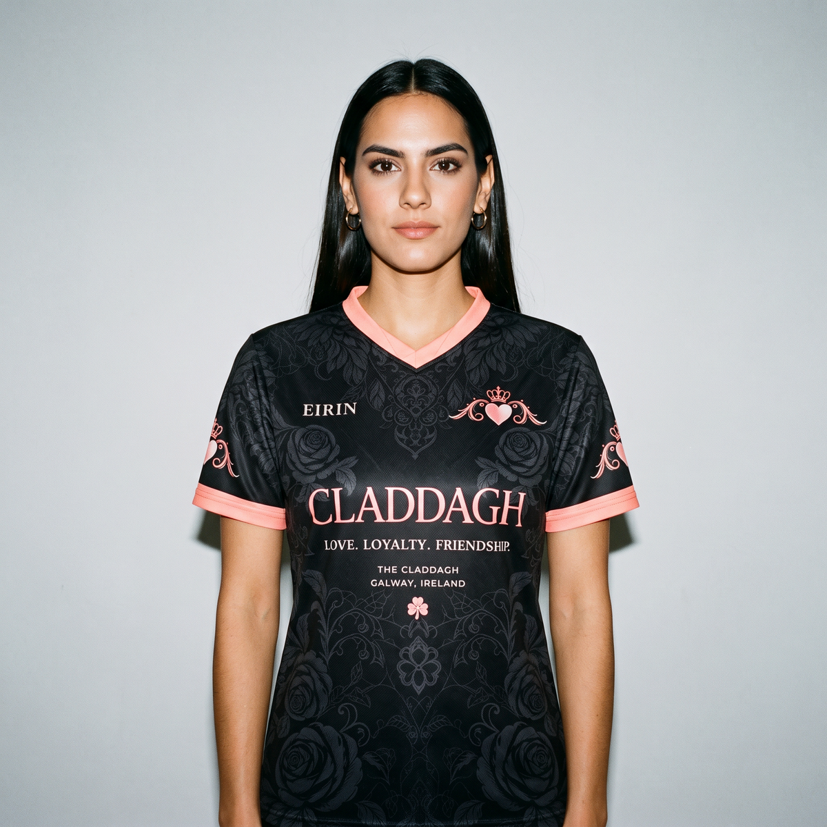 Eirin Apparel Women's Jersey 'Claddagh Rose' Jersey