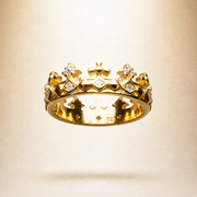 Eirin Apparel Women's Ring Women's Celtic Crown Ring – 'Banríon' (Queen)