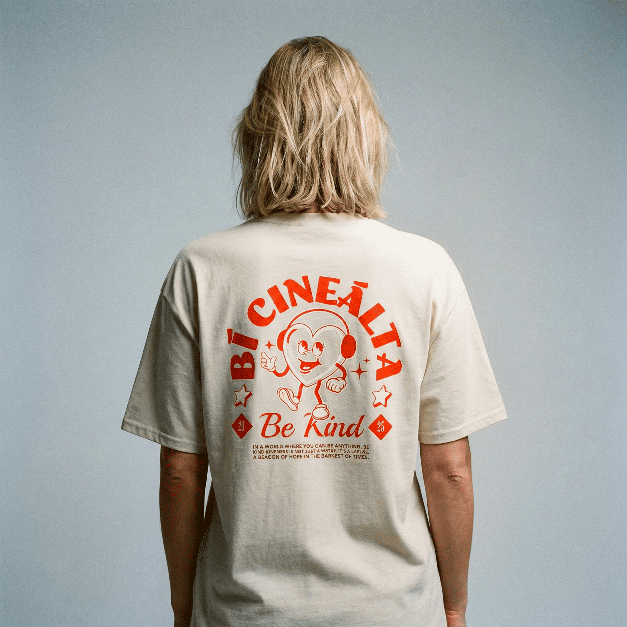 Eirin Apparel Women's T-Shirt 'Be Kind' Gaelic T-Shirt