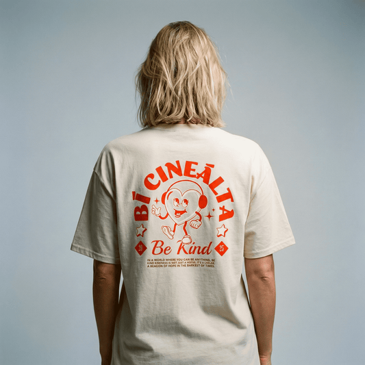 Eirin Apparel Women's T-Shirt 'Be Kind' Gaelic T-Shirt