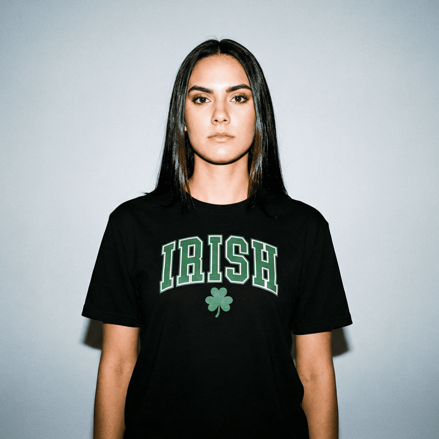 Eirin Apparel Women's T-Shirt Black / S 'Varsity' Irish T-Shirt
