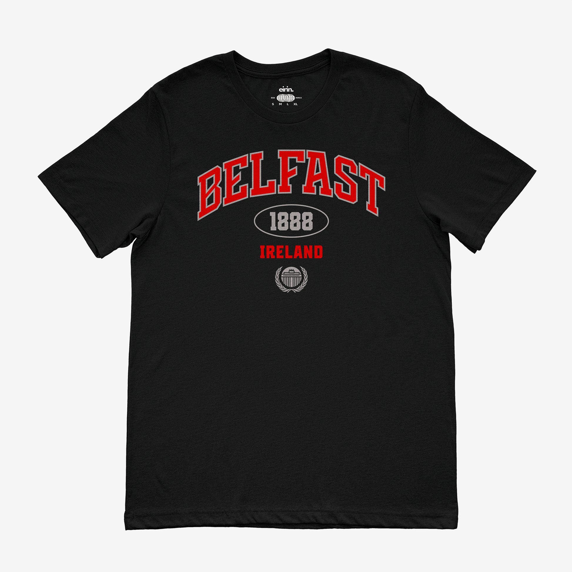 Eirin Apparel Women's T-Shirt Black / S Women's Belfast 1888 T-Shirt
