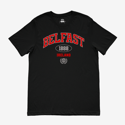 Eirin Apparel Women's T-Shirt Black / S Women's Belfast 1888 T-Shirt