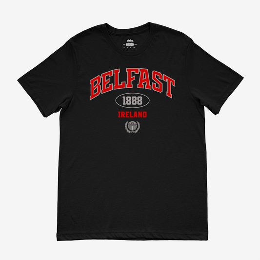Eirin Apparel Women's T-Shirt Black / S Women's Belfast 1888 T-Shirt