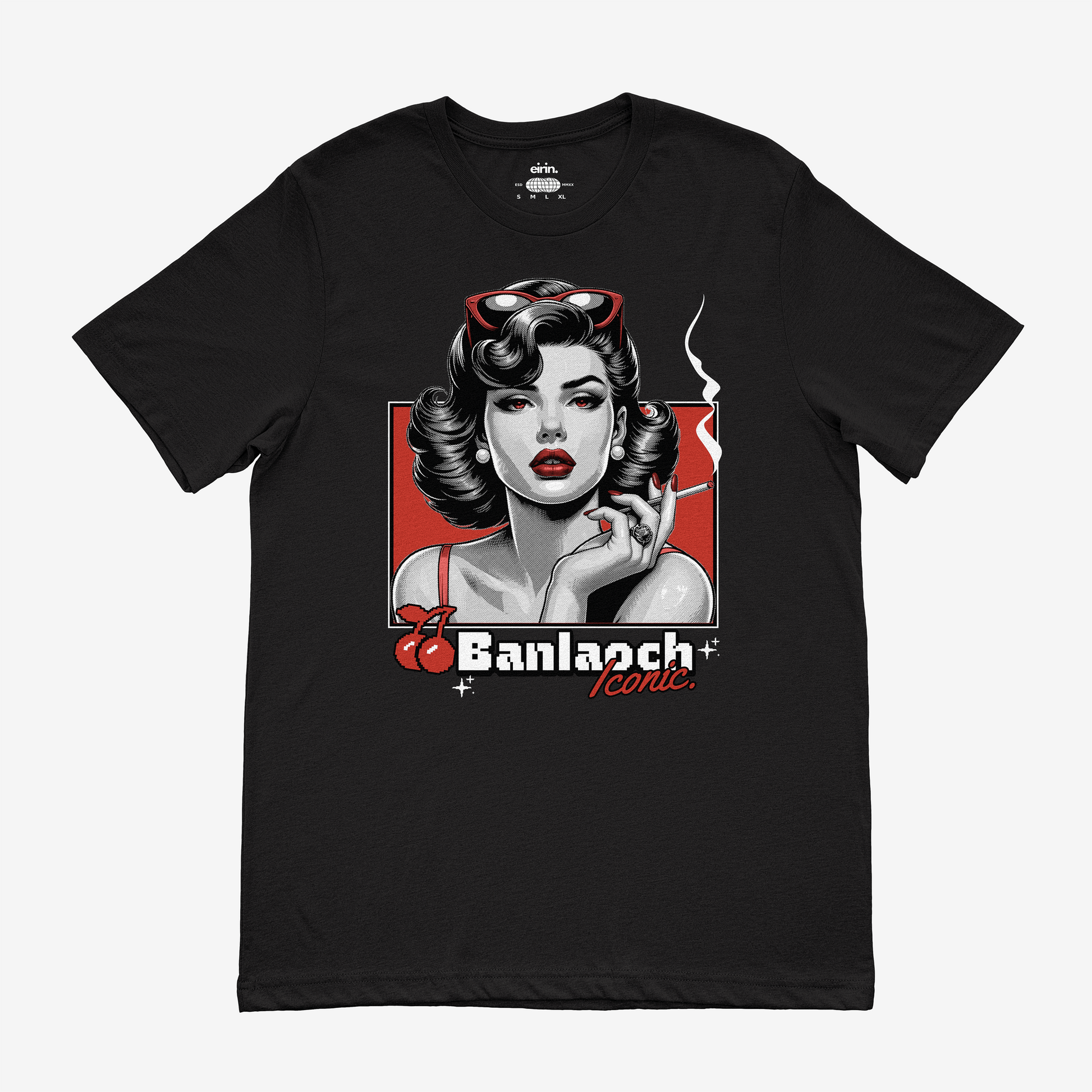 Eirin Apparel Women's T-Shirt Black / S Women's 'Iconic' Gaelic T-Shirt