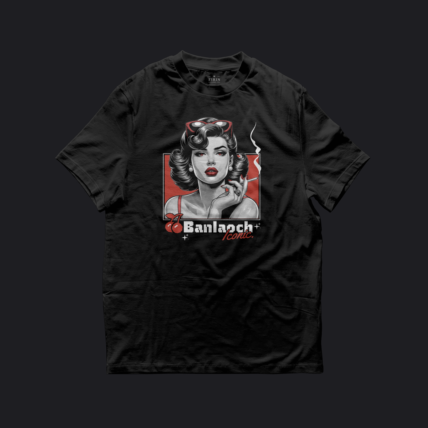 Eirin Apparel Women's T-Shirt Black / S Women's 'Iconic' Gaelic T-Shirt