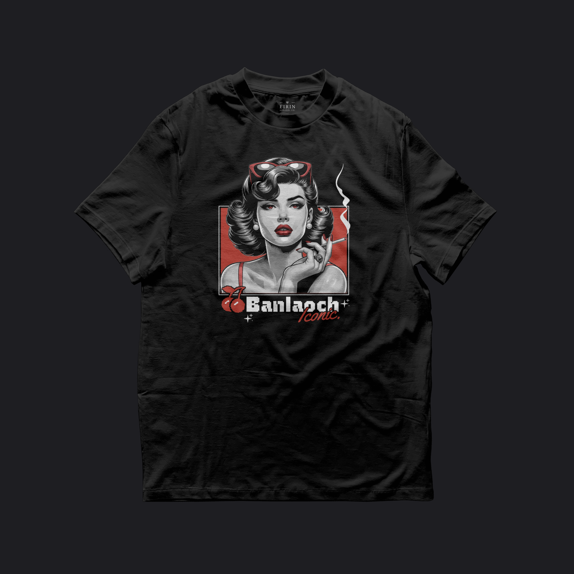 Eirin Apparel Women's T-Shirt Black / S Women's 'Iconic' Gaelic T-Shirt