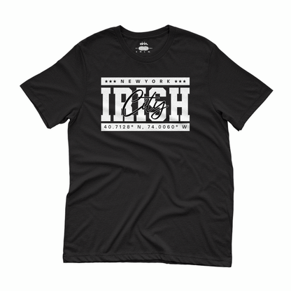 Eirin Apparel Women's T-Shirt Black / S Women's New York, Irish City Fashion Fit T-Shirt