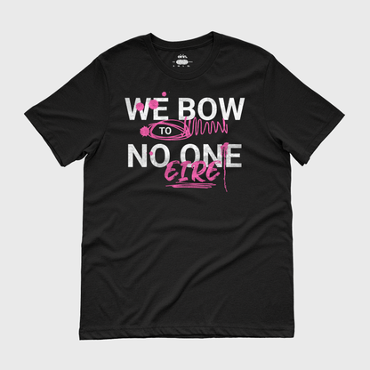 Eirin Apparel Women's T-Shirt Black / S Women's 'We Bow To No One' T-Shirt