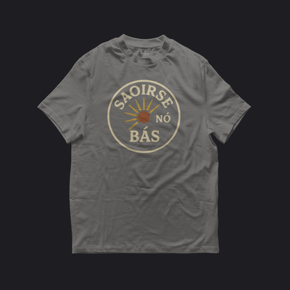 Eirin Apparel Women's T-Shirt Charcoal / S Women's 'Freedom Or Death' Gaelic T-Shirt