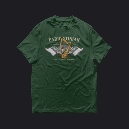 Eirin Apparel Women's T-Shirt Forest Green / S Women's Paddystinian Rebels Without Borders T-Shirt