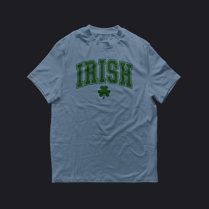 Eirin Apparel Women's T-Shirt Heather Indigo / S Women's Varsity College Irish T-Shirt
