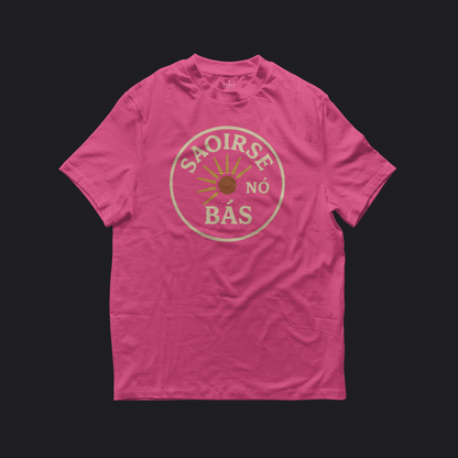 Eirin Apparel Women's T-Shirt Heliconia / S Women's 'Freedom Or Death' Gaelic T-Shirt