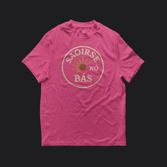 Eirin Apparel Women's T-Shirt Heliconia / S Women's 'Freedom Or Death' Gaelic T-Shirt