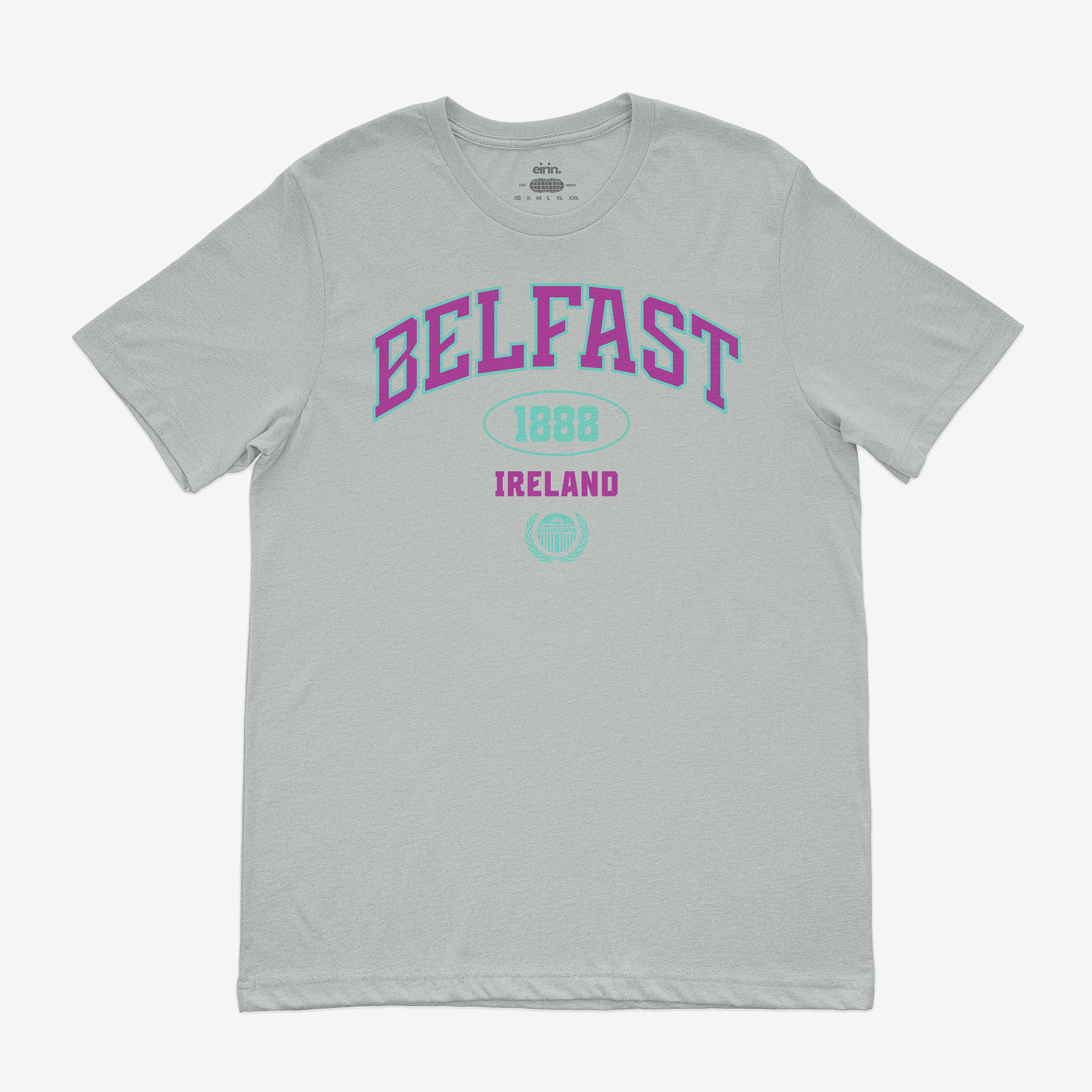 Eirin Apparel Women's T-Shirt Ice Grey / S Women's Belfast 1888 T-Shirt