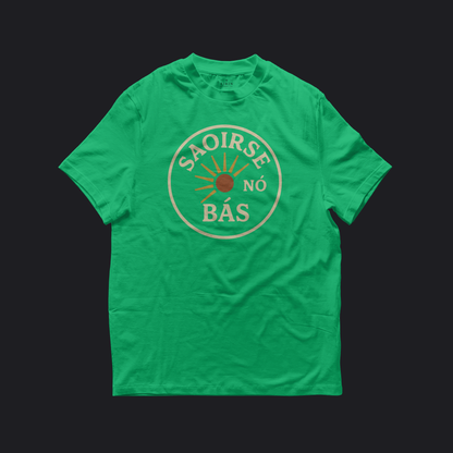 Eirin Apparel Women's T-Shirt Irish Green / S Women's 'Freedom Or Death' Gaelic T-Shirt