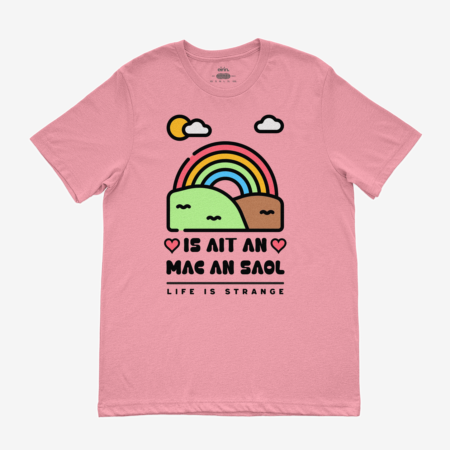 Eirin Apparel Women's T-Shirt Light Pink / S Women's 'Life Is Strange' Gaelic T-Shirt