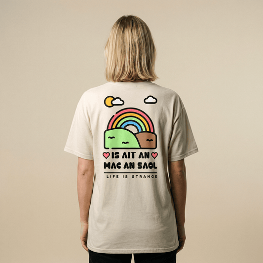 Eirin Apparel Women's T-Shirt Natural Cream / S 'Life Is Strange' Gaelic T-Shirt