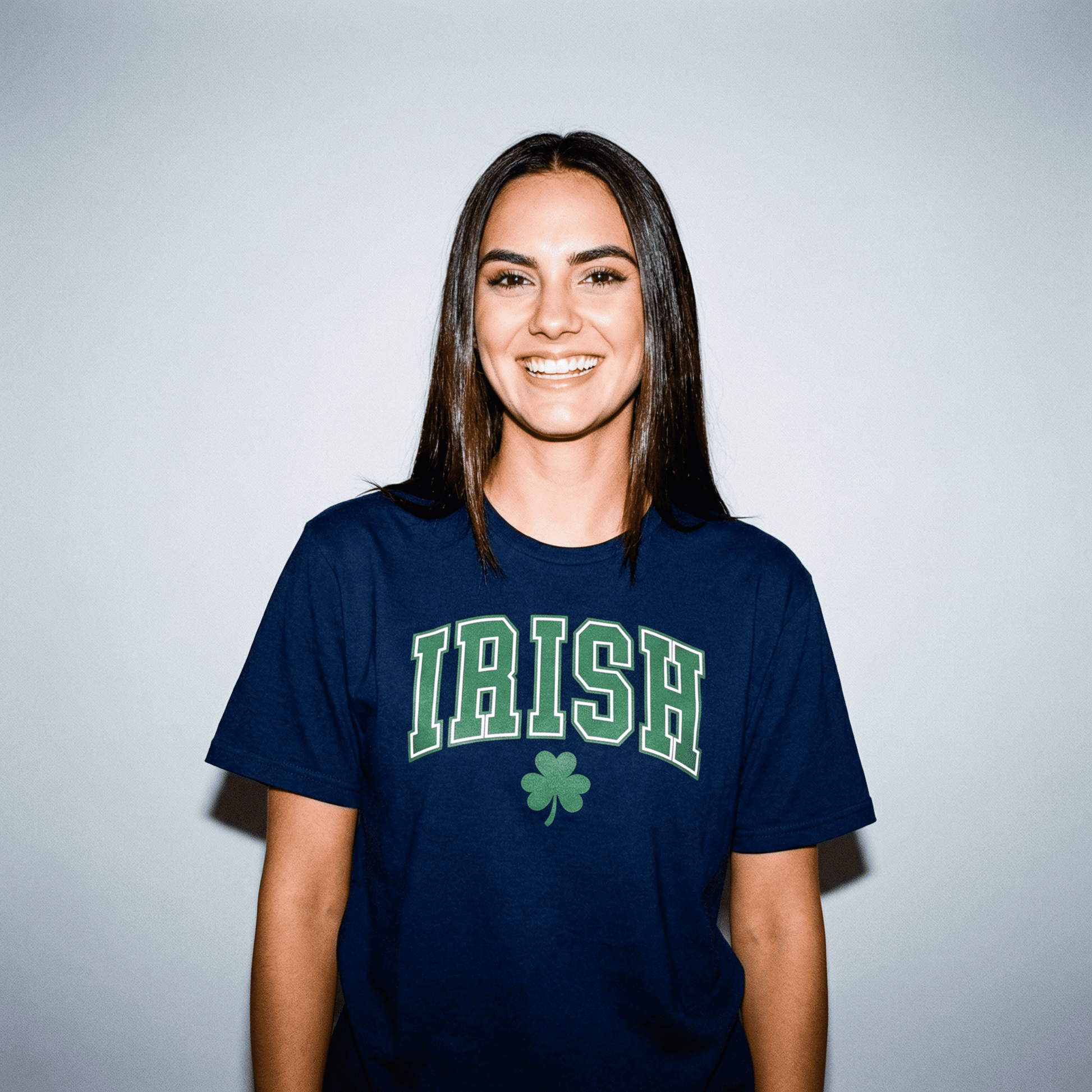 Eirin Apparel Women's T-Shirt Navy / S 'Varsity' Irish T-Shirt