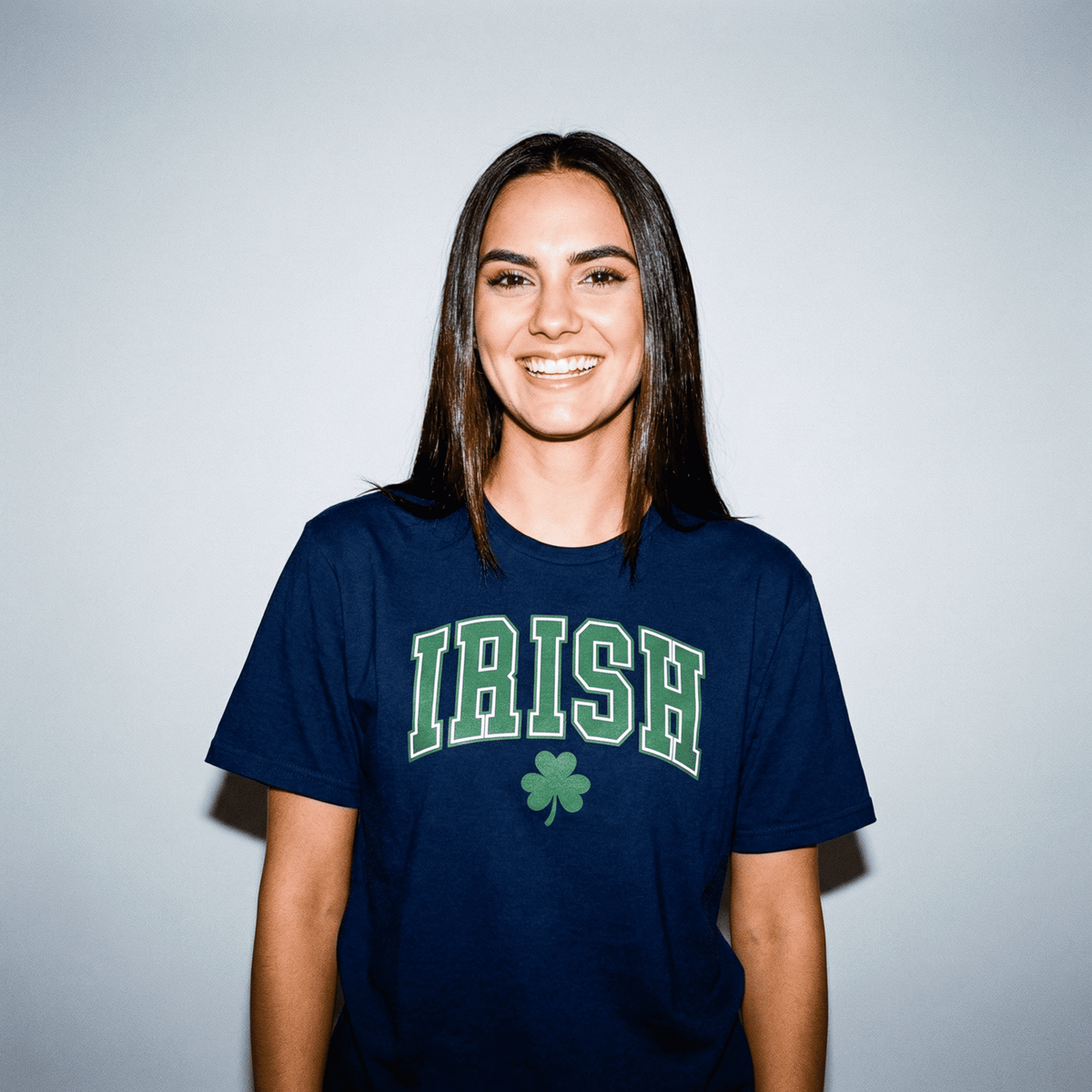 Eirin Apparel Women's T-Shirt Navy / S 'Varsity' Irish T-Shirt