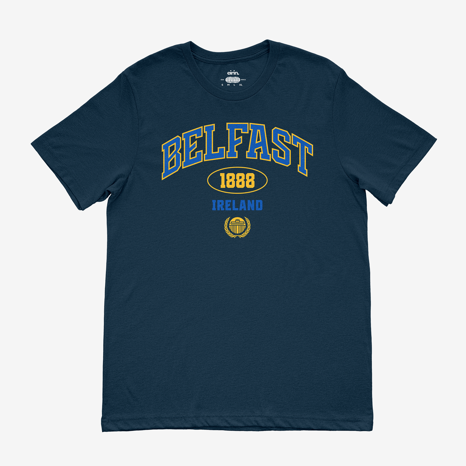 Eirin Apparel Women's T-Shirt Navy / S Women's Belfast 1888 T-Shirt