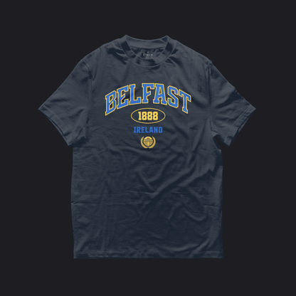 Eirin Apparel Women's T-Shirt Navy / S Women's Belfast 1888 T-Shirt