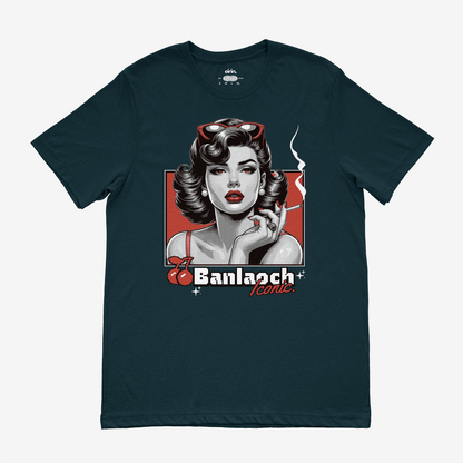 Eirin Apparel Women's T-Shirt Navy / S Women's 'Iconic' Gaelic T-Shirt
