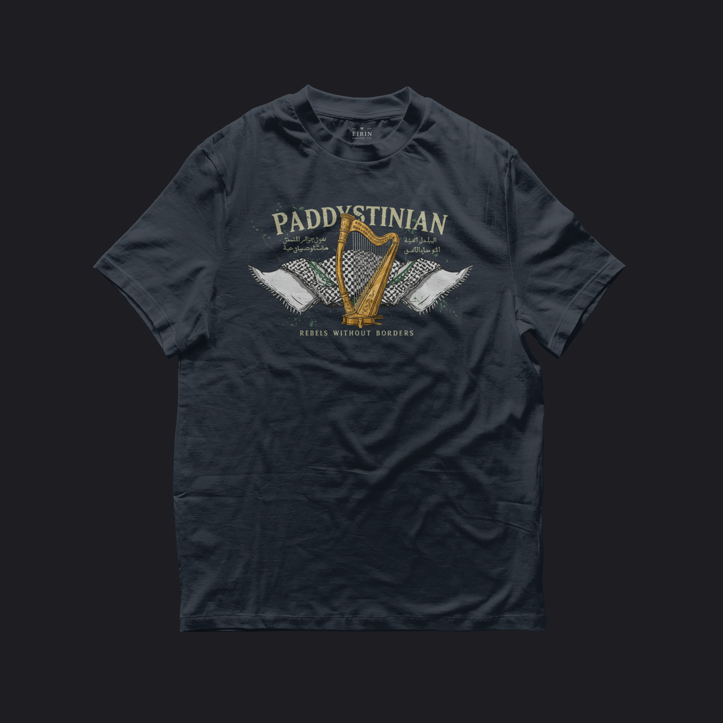 Eirin Apparel Women's T-Shirt Navy / S Women's Paddystinian Rebels Without Borders T-Shirt