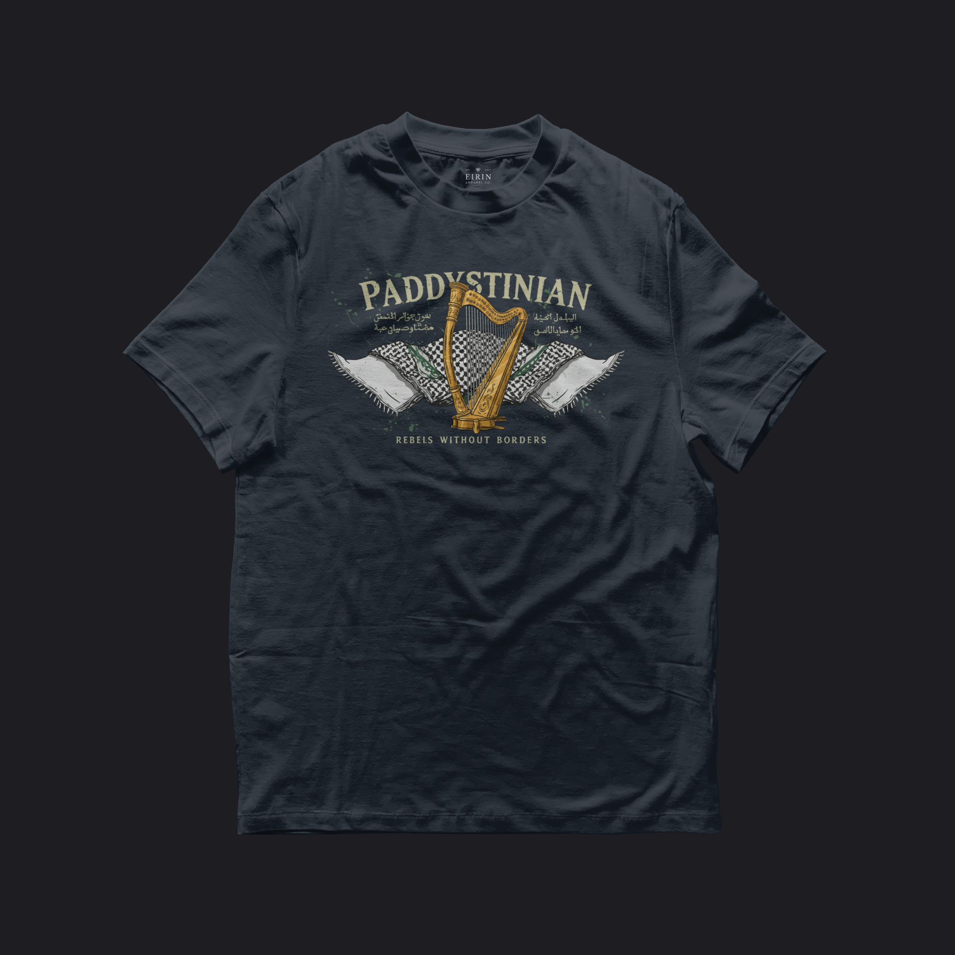 Eirin Apparel Women's T-Shirt Navy / S Women's Paddystinian Rebels Without Borders T-Shirt