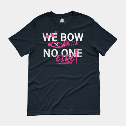 Eirin Apparel Women's T-Shirt Navy / S Women's 'We Bow To No One' T-Shirt