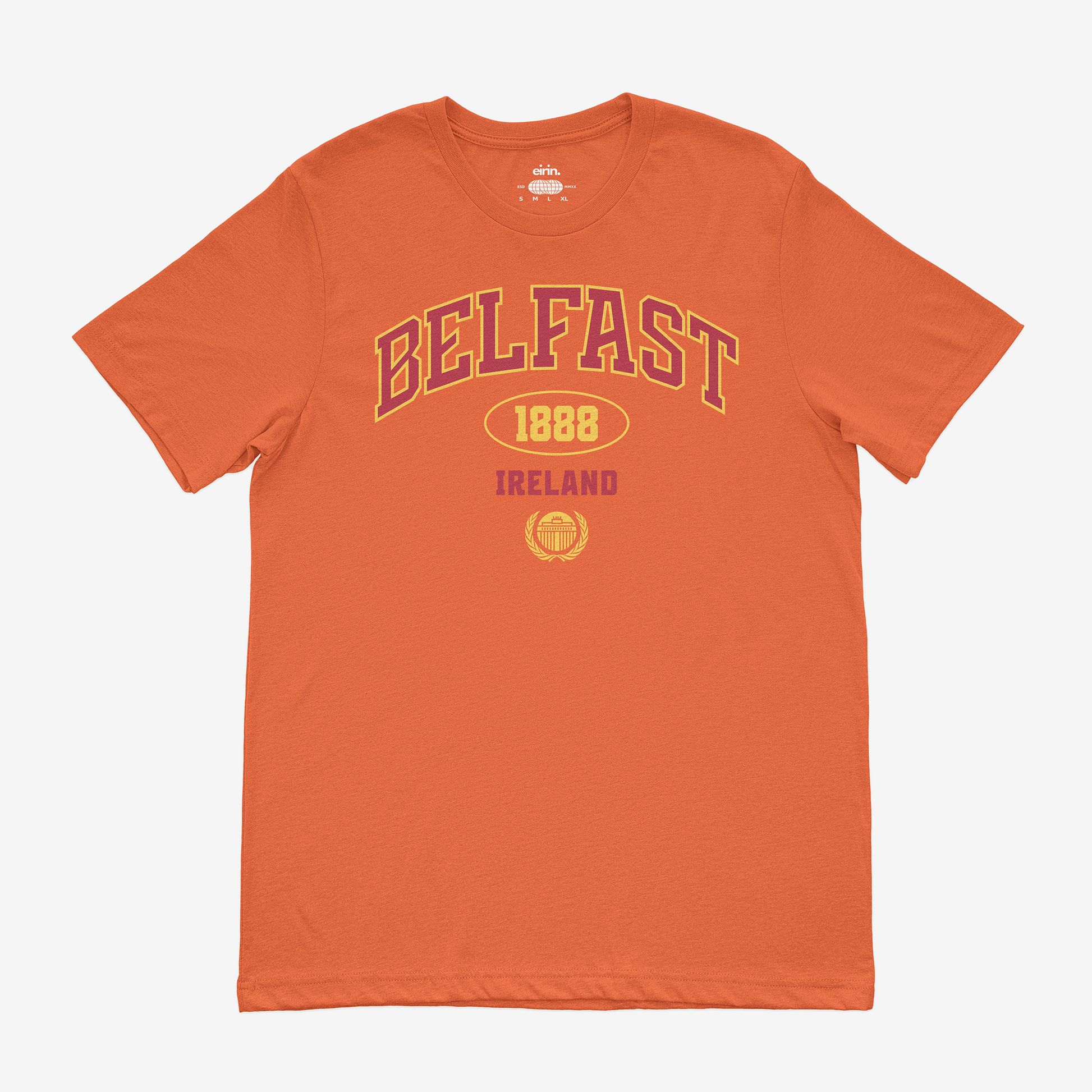 Eirin Apparel Women's T-Shirt Orange / S Women's Belfast 1888 T-Shirt