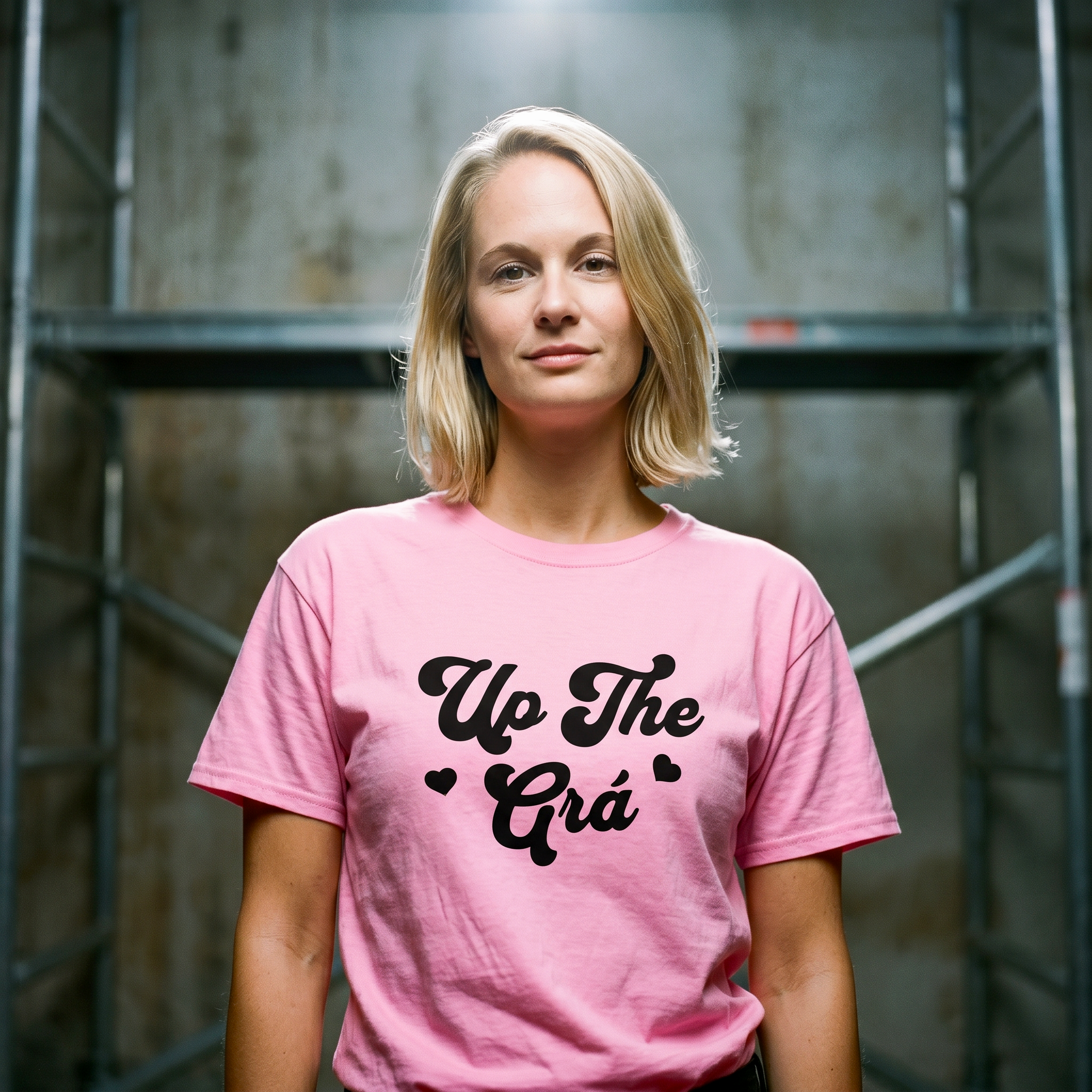 Eirin Apparel Women's T-Shirt Pink / S 'Up The Grá' T-Shirt