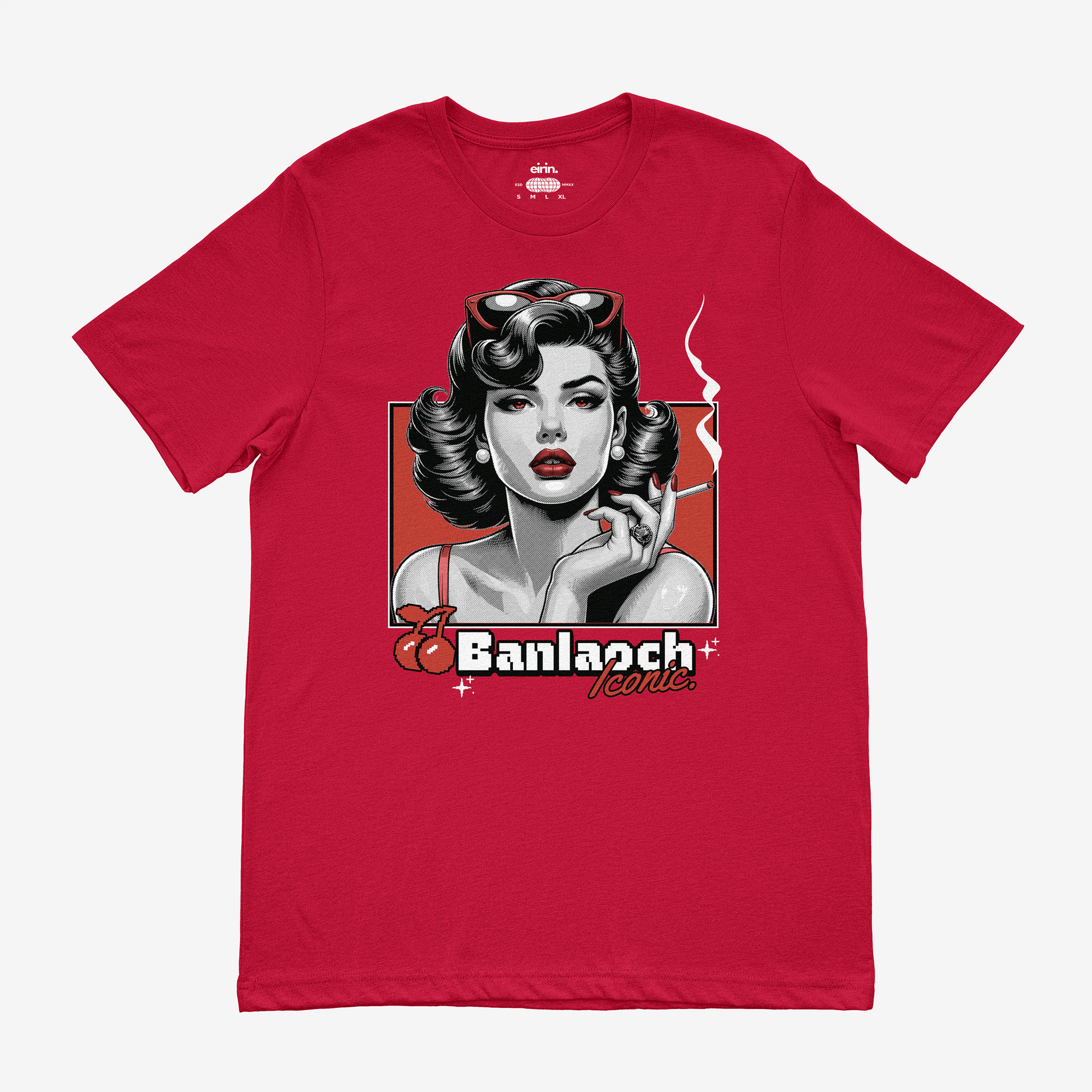 Eirin Apparel Women's T-Shirt Red / S Women's 'Iconic' Gaelic T-Shirt