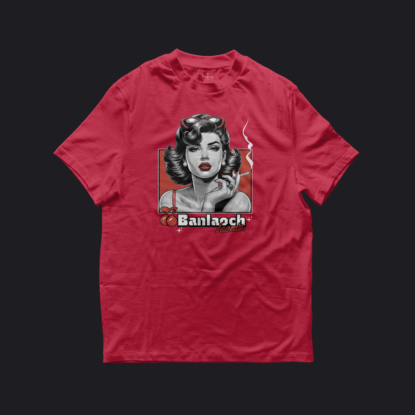 Eirin Apparel Women's T-Shirt Red / S Women's 'Iconic' Gaelic T-Shirt