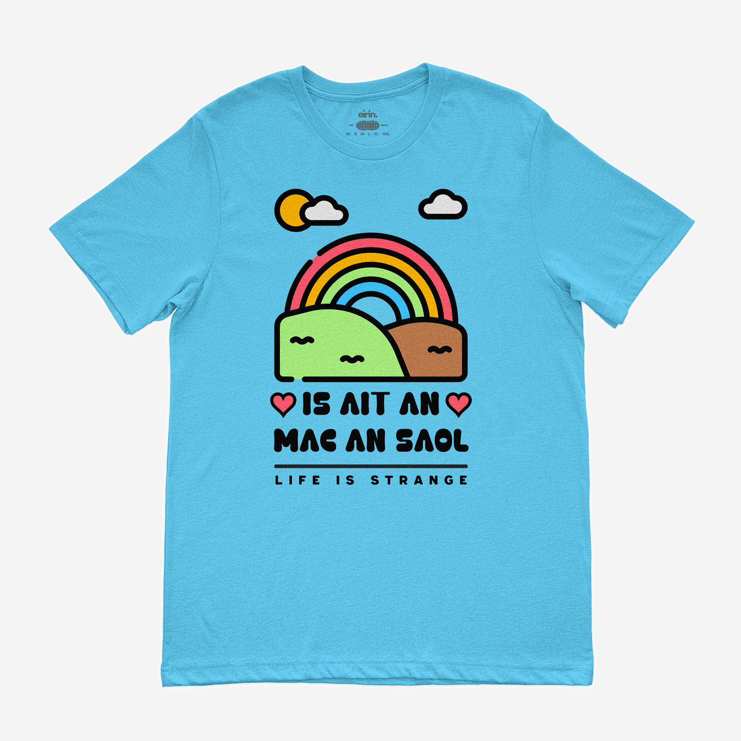 Eirin Apparel Women's T-Shirt Sky / S Women's 'Life Is Strange' Gaelic T-Shirt