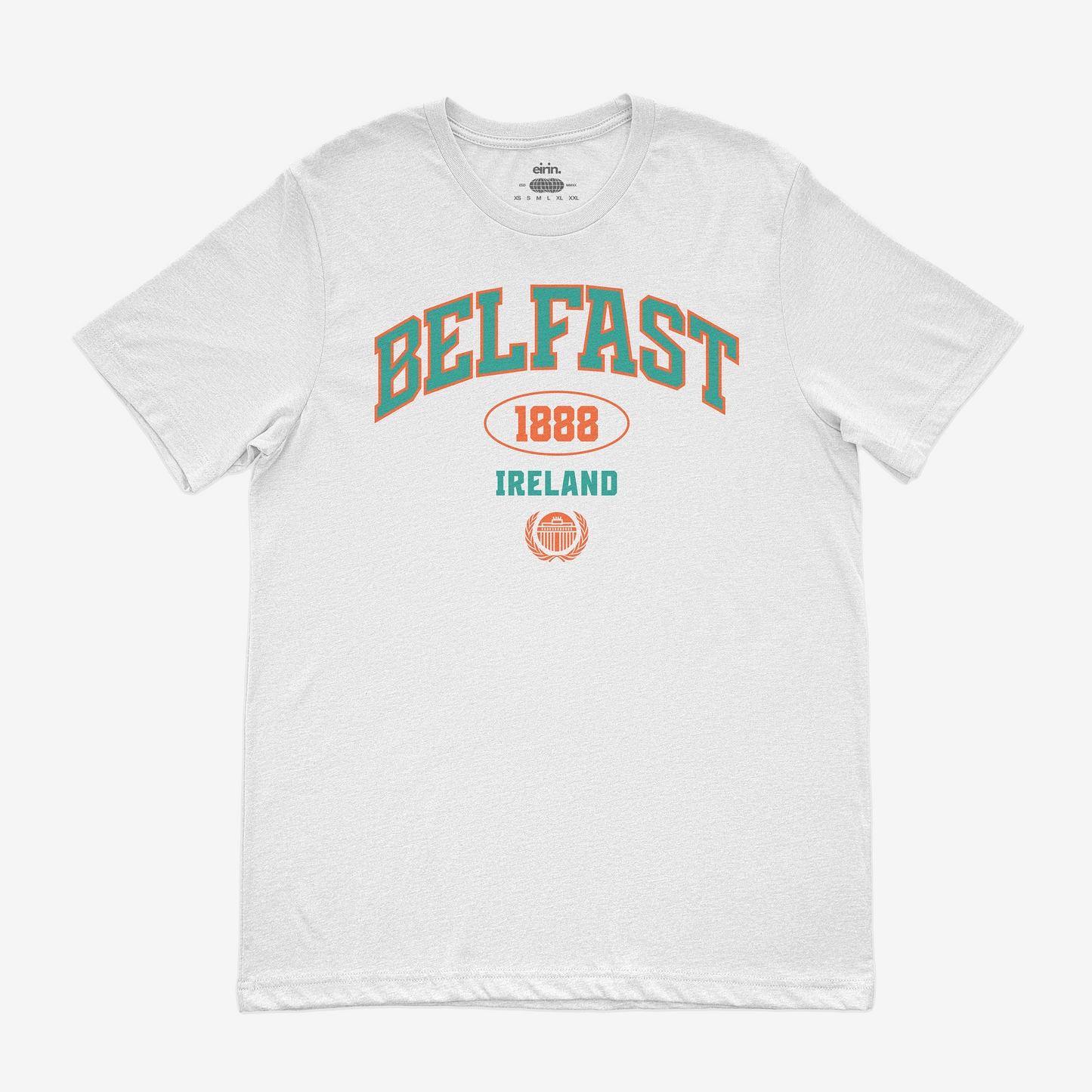 Eirin Apparel Women's T-Shirt White / S Women's Belfast 1888 T-Shirt