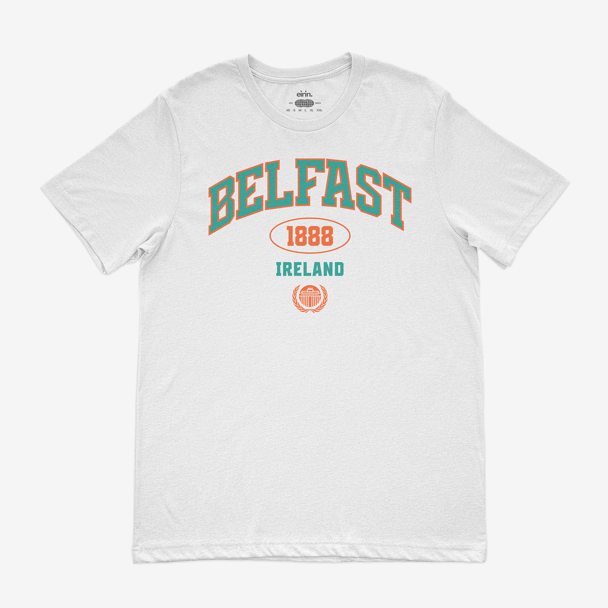 Eirin Apparel Women's T-Shirt White / S Women's Belfast 1888 T-Shirt