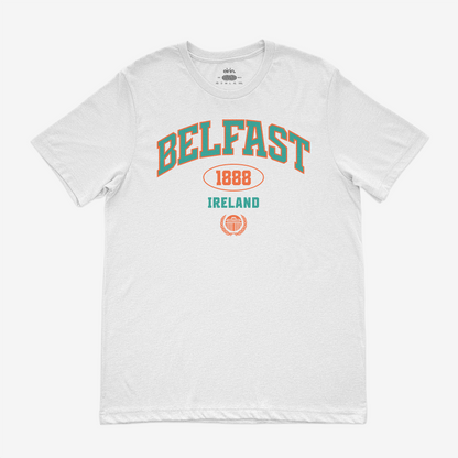Eirin Apparel Women's T-Shirt White / S Women's Belfast 1888 T-Shirt