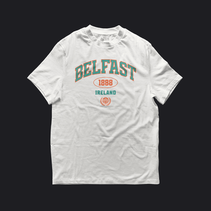 Eirin Apparel Women's T-Shirt White / S Women's Belfast 1888 T-Shirt