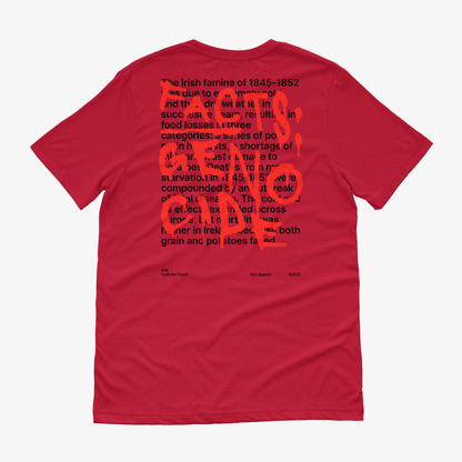 Eirin Apparel Women's T-Shirt Women’s '404: Truth Not Found' T-Shirt – Irish Genocide Not Famine Awareness