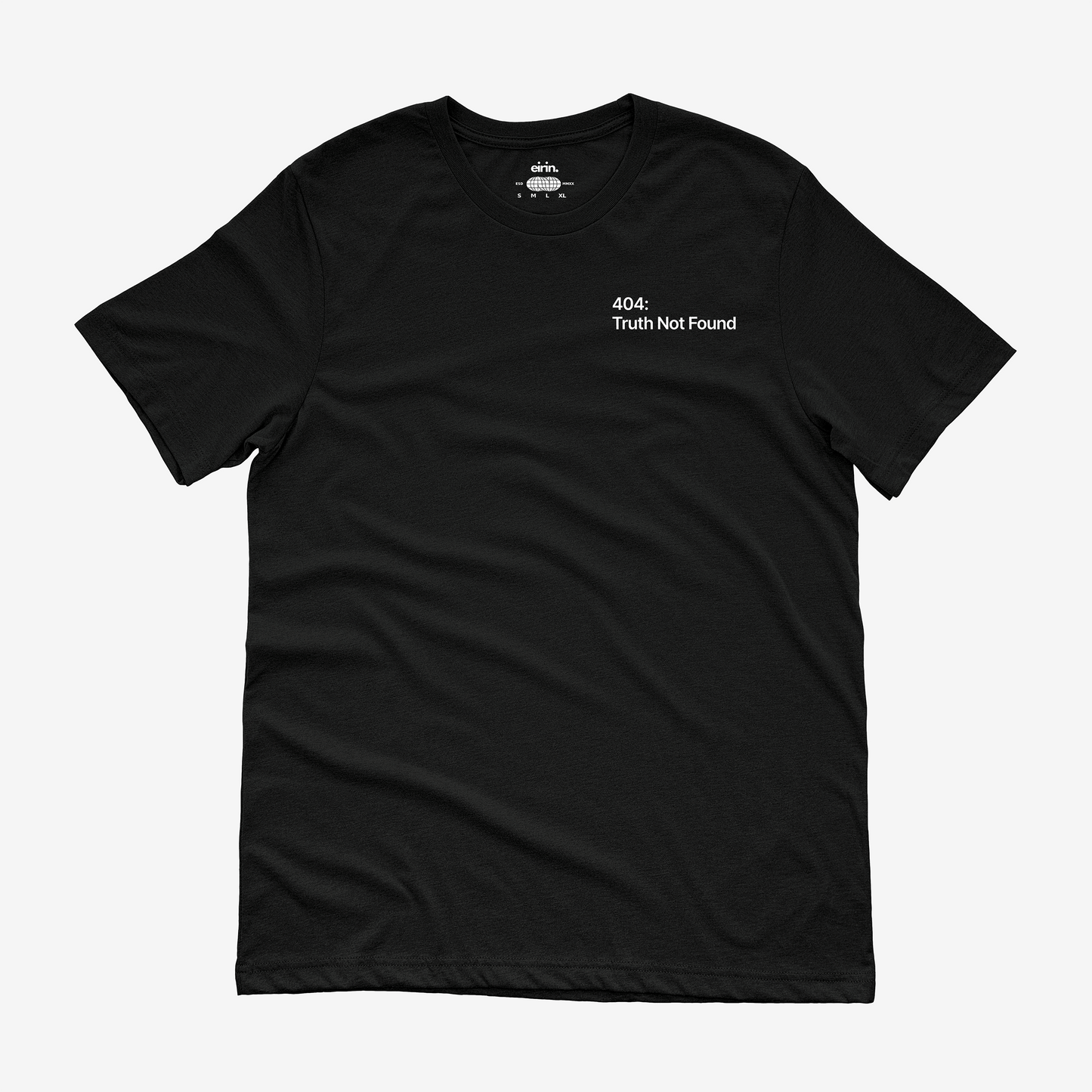 Eirin Apparel Women's T-Shirt Women’s '404: Truth Not Found' T-Shirt – Irish Genocide Not Famine Awareness