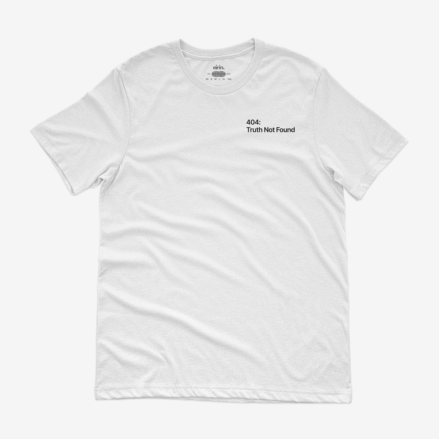 Eirin Apparel Women's T-Shirt Women’s '404: Truth Not Found' T-Shirt – Irish Genocide Not Famine Awareness