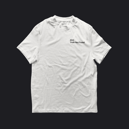 Eirin Apparel Women's T-Shirt Women’s '404: Truth Not Found' T-Shirt – Irish Genocide Not Famine Awareness