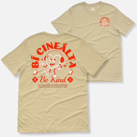 Eirin Apparel Women's T-Shirt Women's 'Be Kind' Gaelic T-Shirt