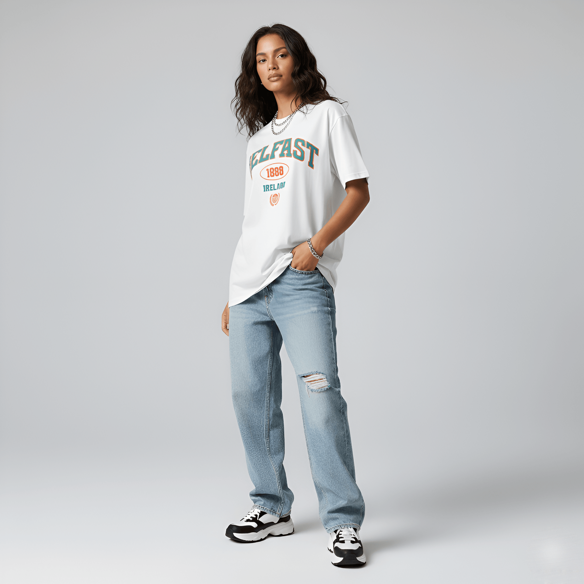 Eirin Apparel Women's T-Shirt Women's 'Belfast 1888' T-Shirt