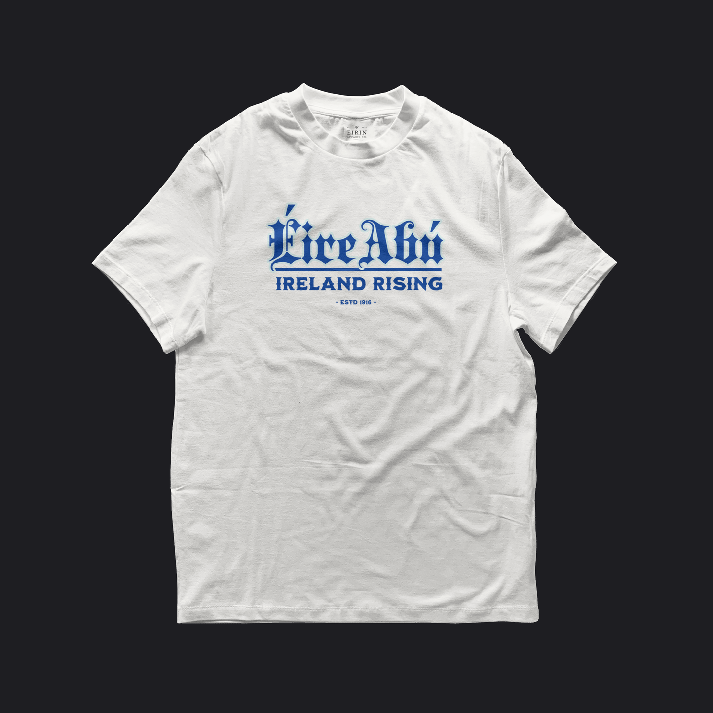 Eirin Apparel Women's T-Shirt Women's 'Éire Abú' Gaelic T-Shirt – White Edition
