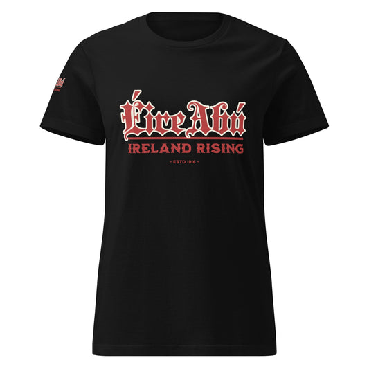 Eirin Apparel Women's T-Shirt Women's Éire Abú T-Shirt – Black Edition
